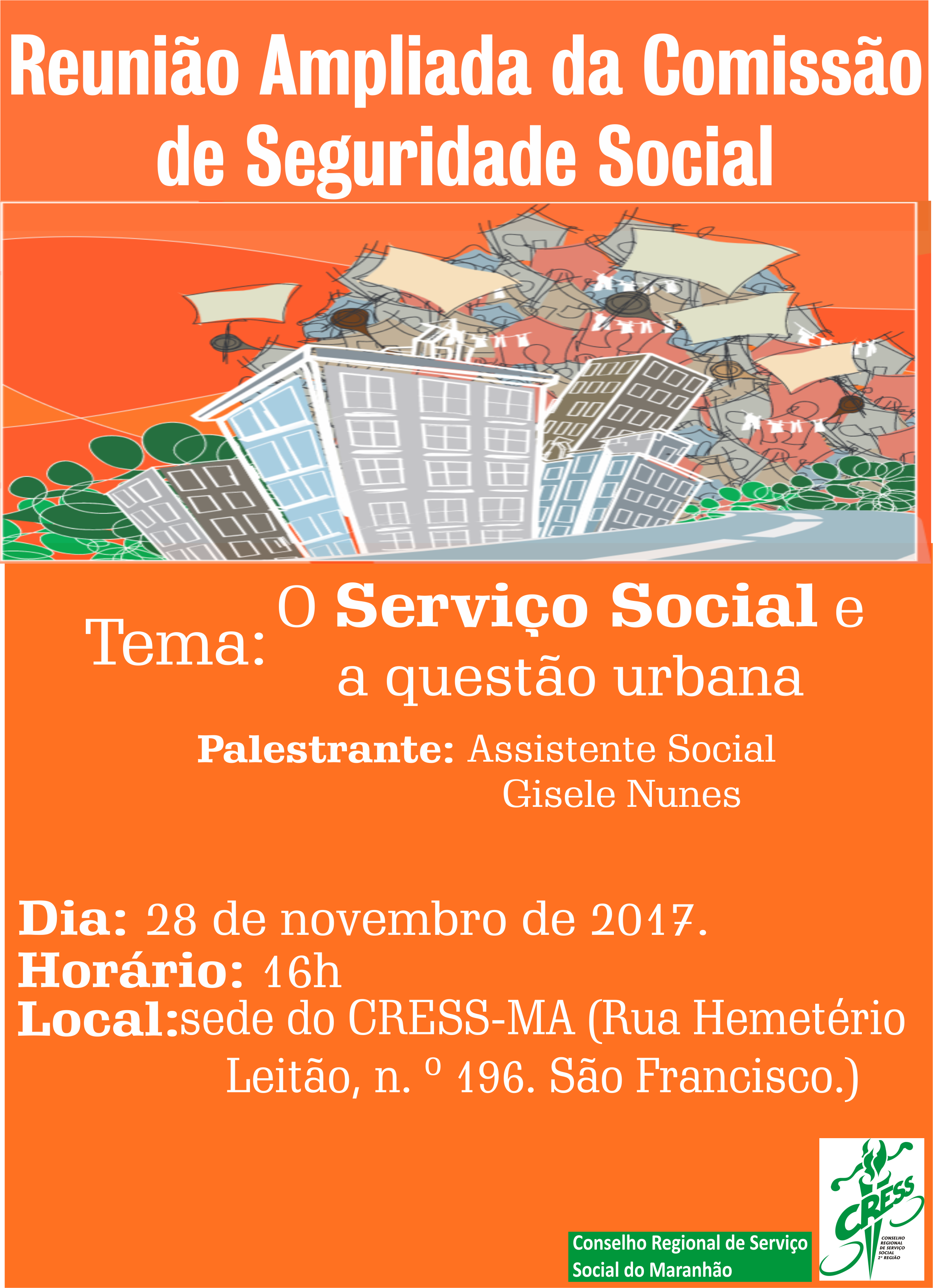 Saúde Mental e o Serviço Social será tema da Reunião Ampliada da Comissão  de Seguridade Social