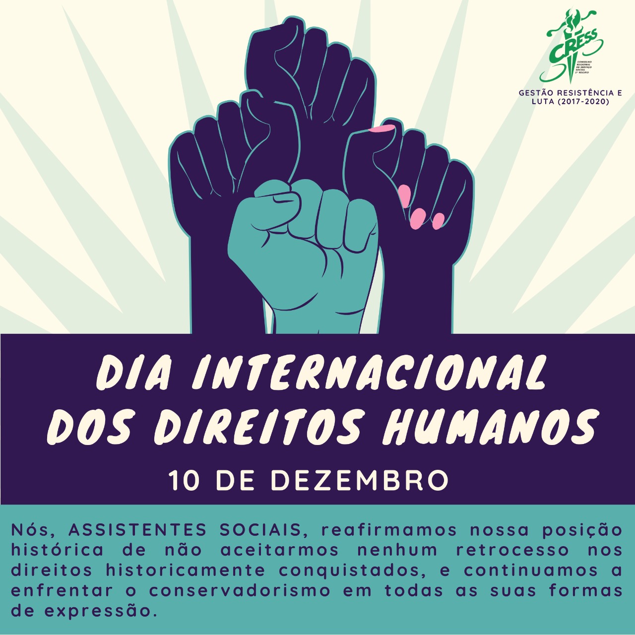 Dia Internacional dos Direitos Humanos CRESS-MA