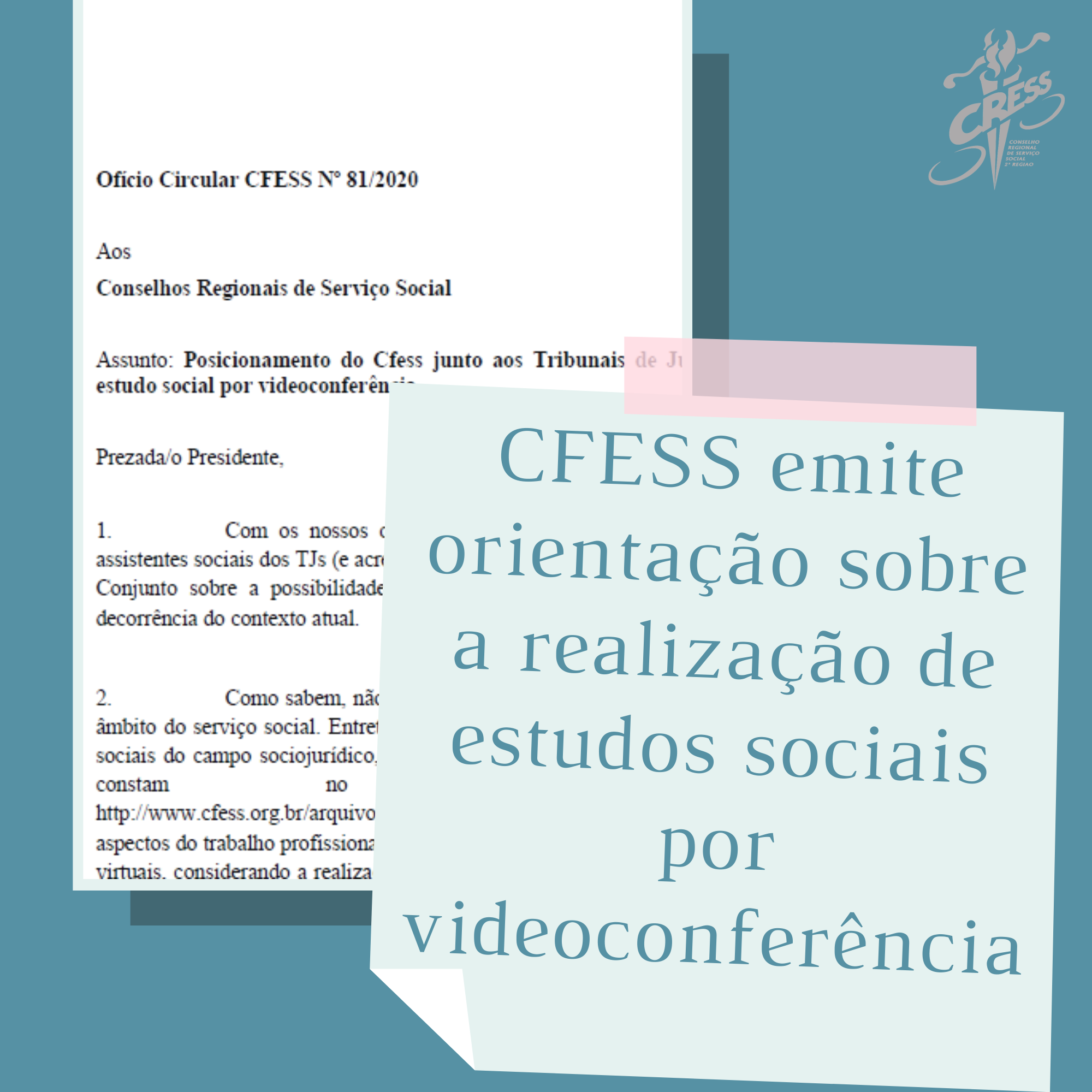 CRESS-SP divulga nota com novas orientações sobre o trabalho