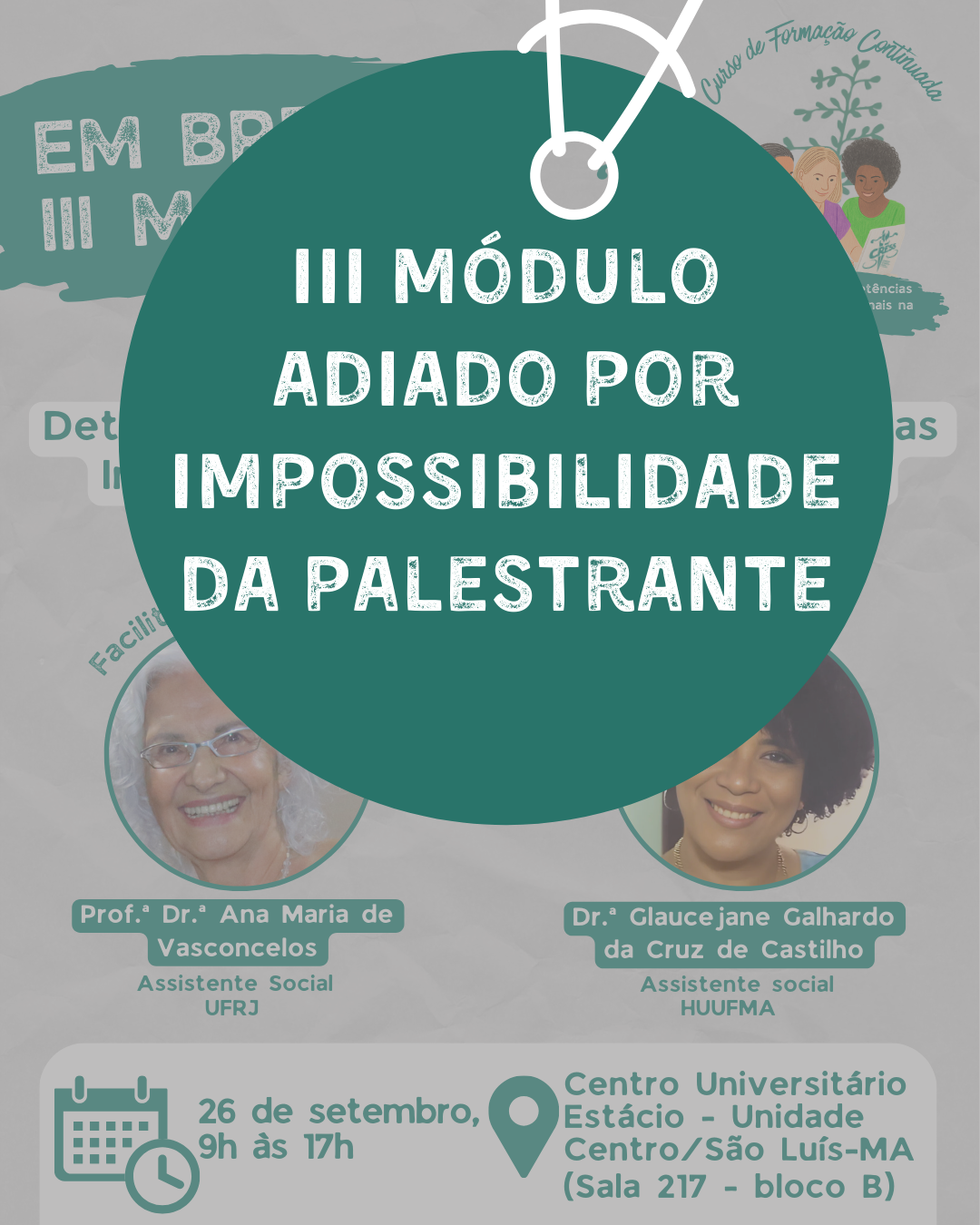 III Módulo Curso Saude adiado