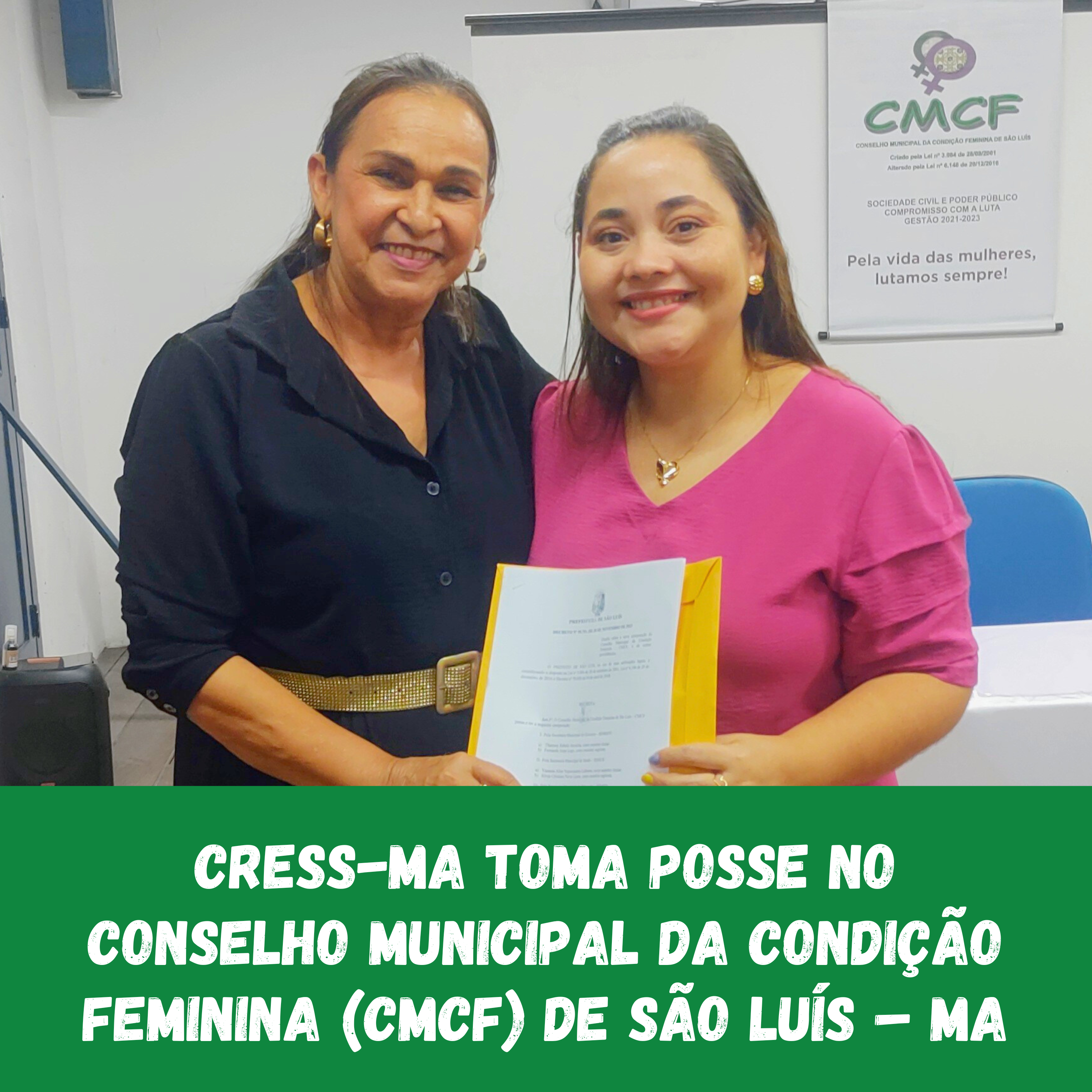 CRESS-MA toma posse no CMCF