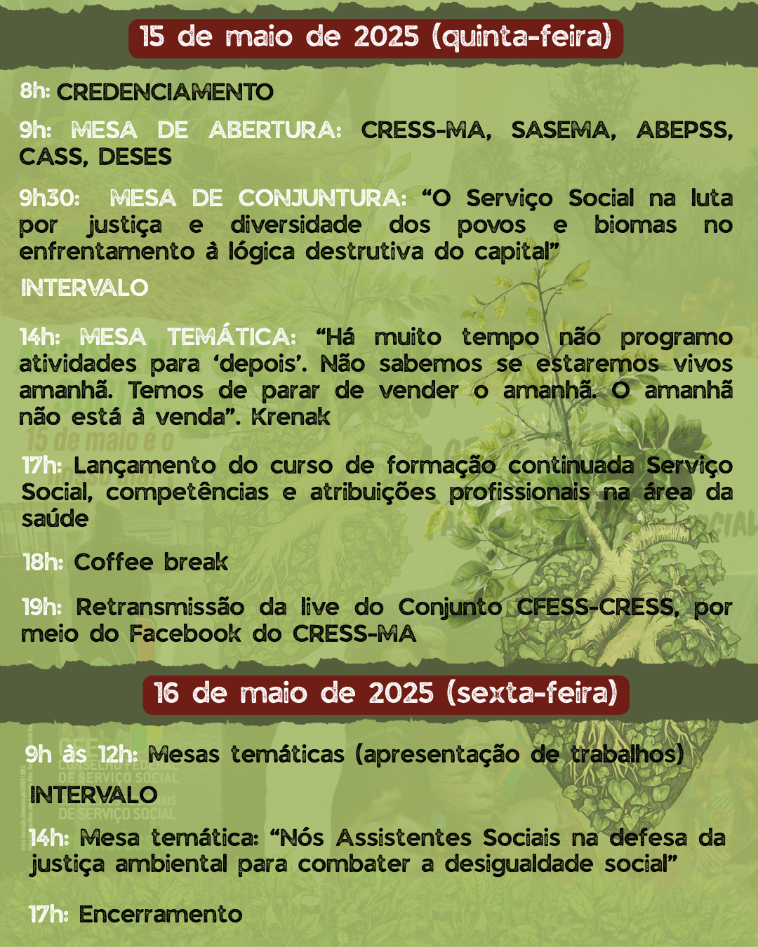 45 Encontro- abertura de inscrições_programação