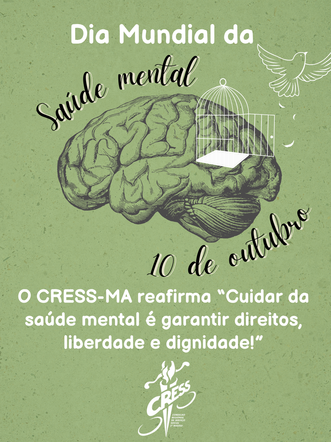 Dia Mundial da Saúde Mental (Post para Instagram ok