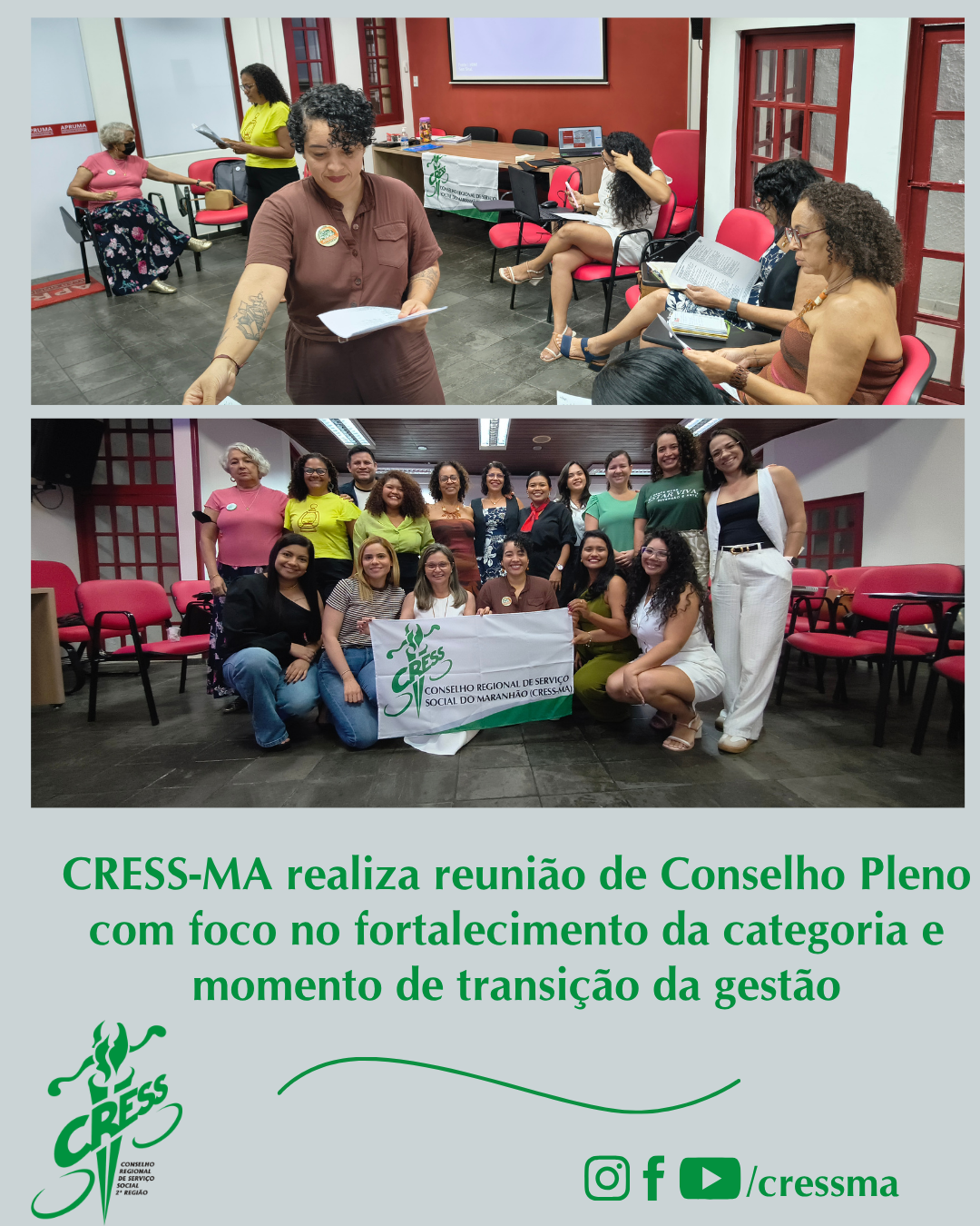 Arte/Fotos: Alberto Júnior (CRESS-MA).