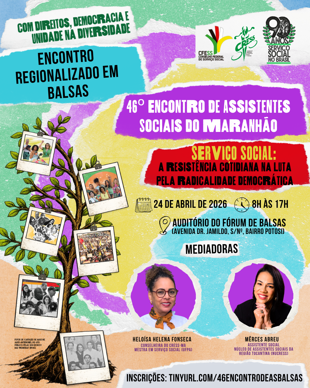 Arte: CFESS (com adaptações do CRESS-MA).