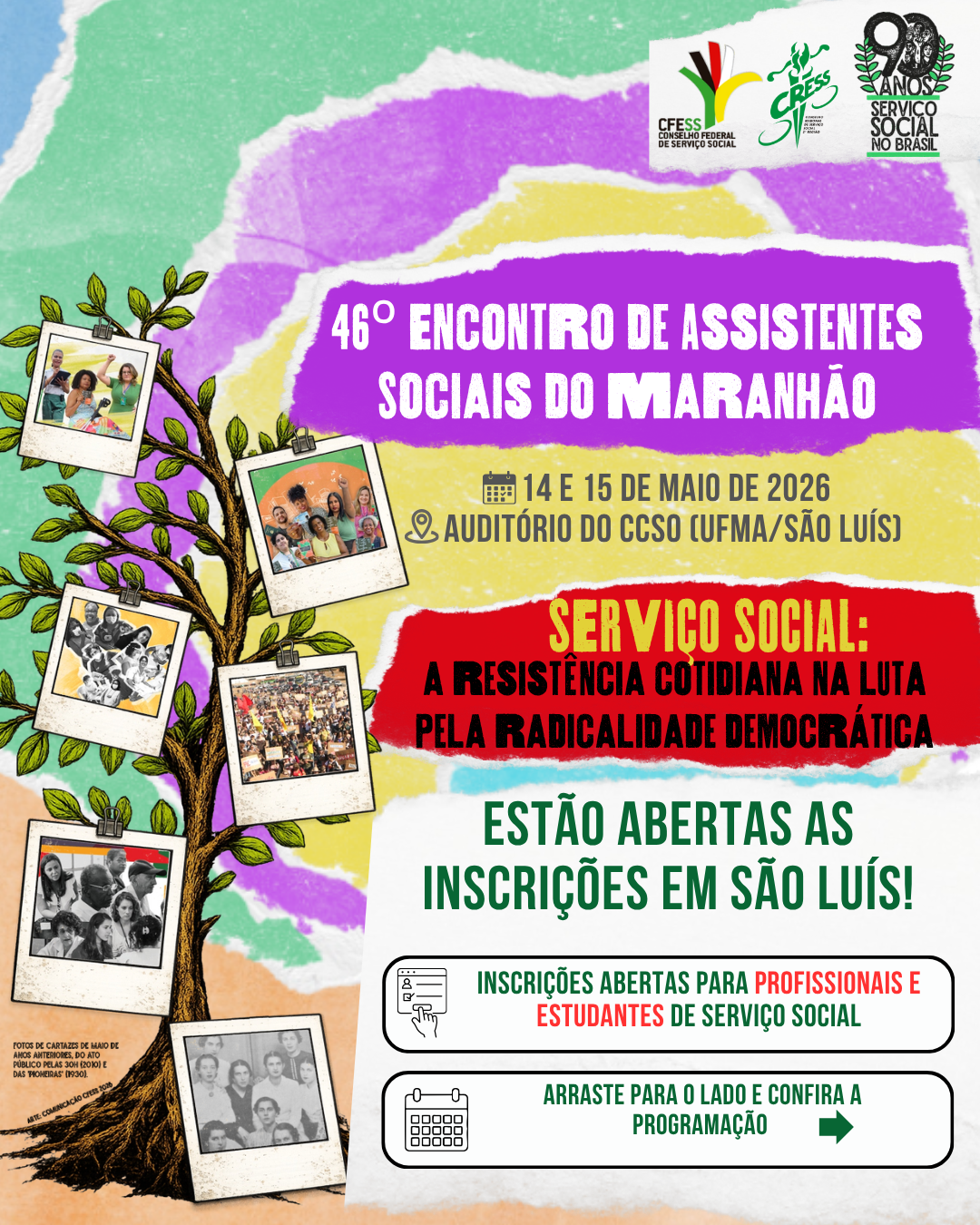 Arte: CFESS (com adaptações do CRESS-MA)