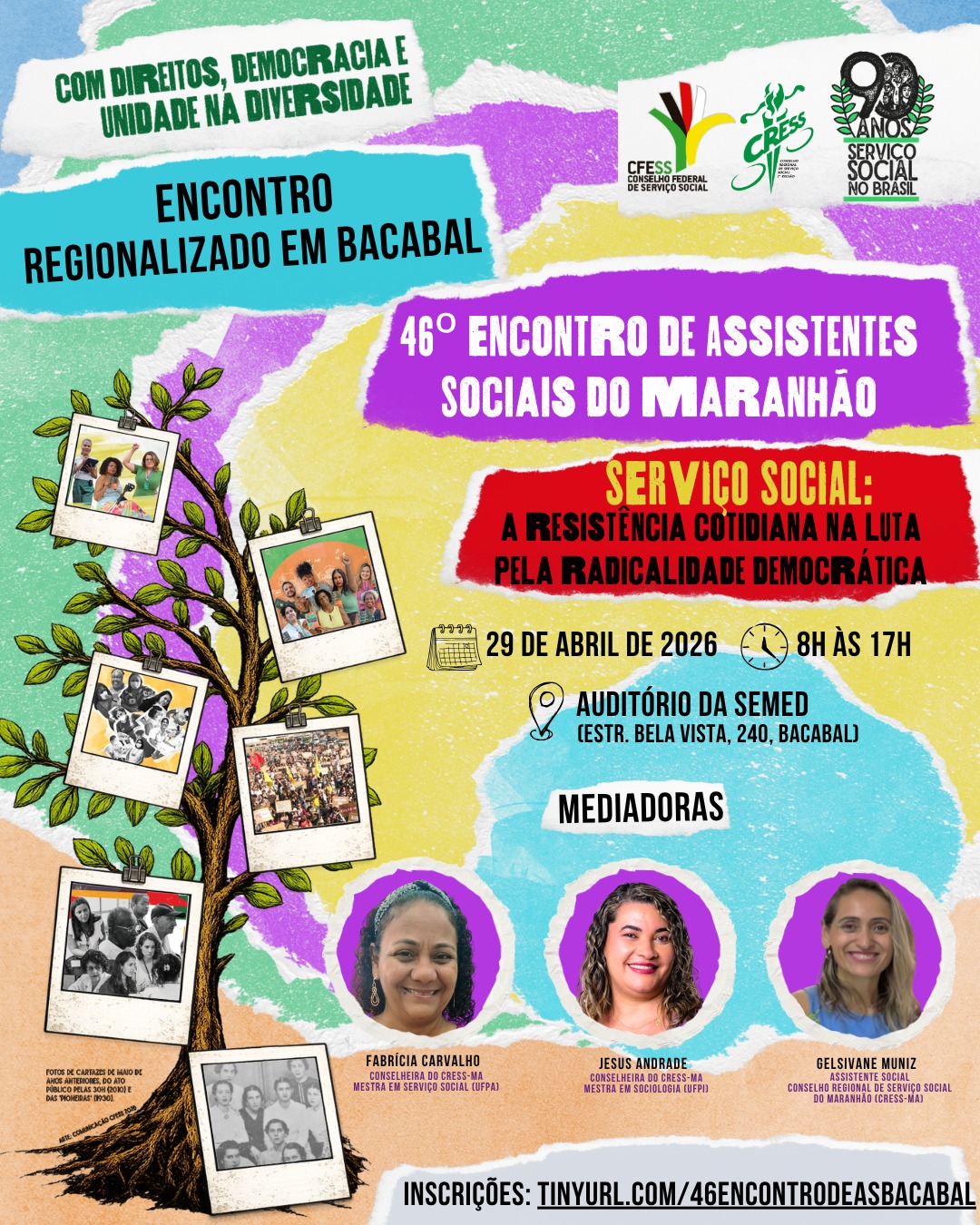 Arte: CFESS (com adaptações do CRESS-MA).