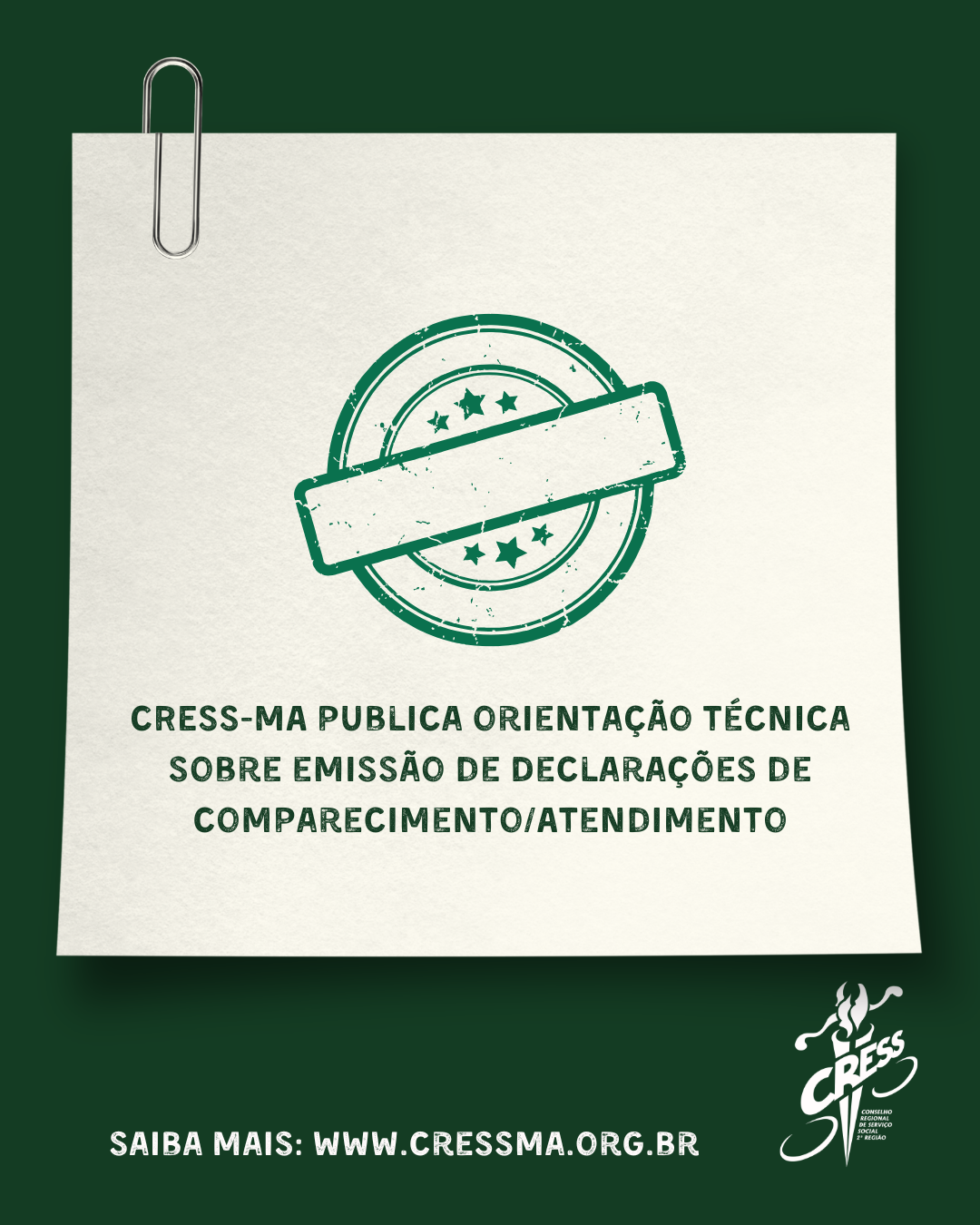 CARD ORIENTAÇÃO TÉCNICA