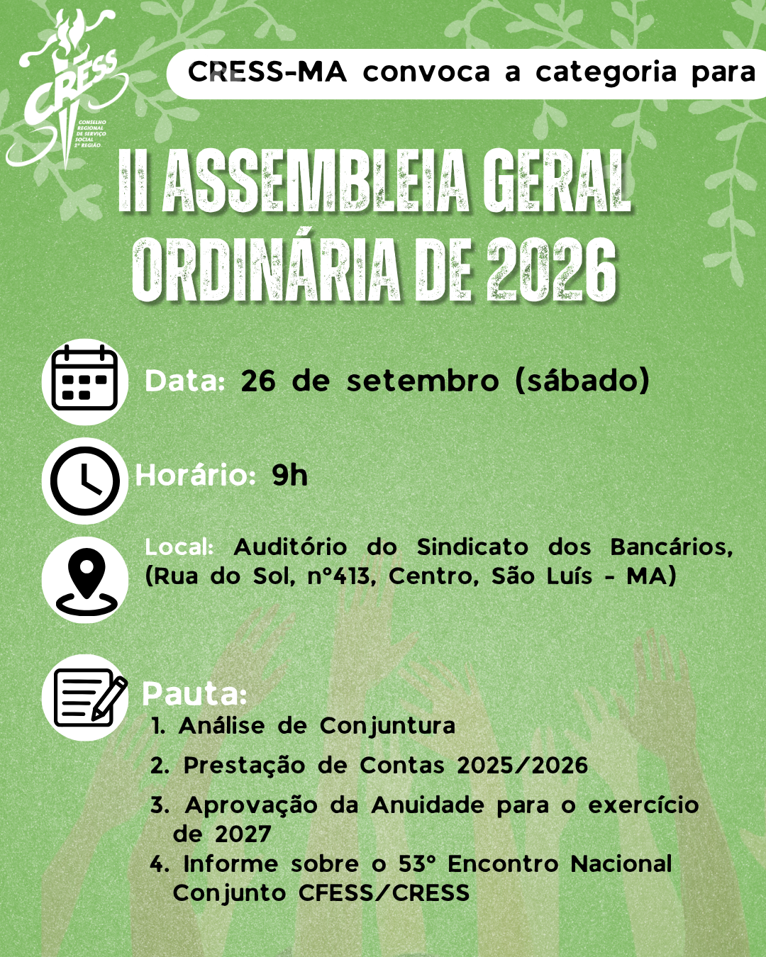 CARD ASSEMBLEIA GERAL 2026